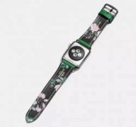 COACH发布春季款Apple Watch粉饰皮革表带